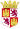  Reĝa Mantelo de armiloj de la Krono de Kastilio (15-a Jarcento).svg <br/>