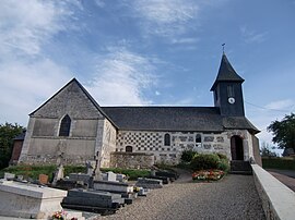 The church in Saint-Christophe-sur-Condé