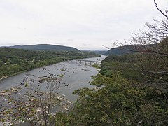 Sandy Hook Bridge over the Potomac River in 2015