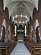 Interior of St. Vincent's Church in 2018