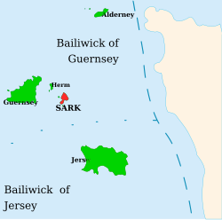 Sark - Localizzazione