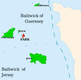 Sark - Localizzazione