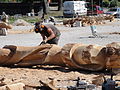 Sculpteur sur le cours stanislas de Mirecourt