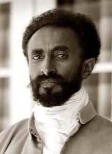 в 1930 году Рас (принц) Тафари, взявший имя Хайле Селассие I, был коронован императором Эфиопии
