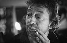 head shot of Serge Gainsbourg
