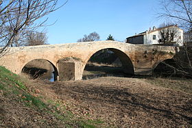 Image illustrative de l’article Pont vieux de Saint-Thibéry