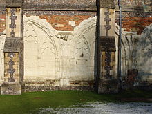 Remains of the cathedral's cloisters St Albans cathedral - cloisters - PS01.JPG