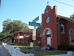 Saint Benedict the Moor Church and Rectory, Saint Augustine, Florida, US