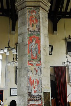 15th-century paintings of saints St Lawrence paintings.jpg