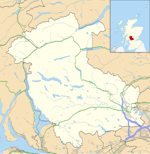 Bannockburn is located in Stirling