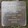 Stolperstein Hünfeld Fuldaer Berg 9 Hulda Steinberger