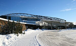 Sundsvall-Härnösand Airport, terminal land side