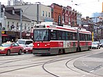 TTC ALRV #4239 at Queen Street West and Spadina Avenue on the 501