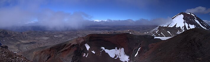 Ngauruhoe mendia.