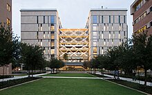 The Engineering Education and Research Center (EERC), a multidisciplinary teaching and research facility for the Cockrell School of Engineering UT at Austin EERc.jpg