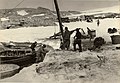 Entladen von Vorräten am Kap Denison (1911–1914)