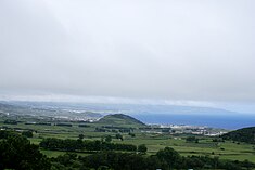 Vista parcial da Ribeirinha, Ribeira Grande, ilha de São Miguel, Açores.JPG