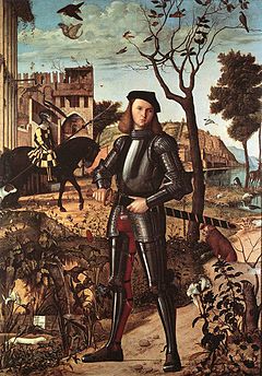 Vittore carpaccio, ritratto di cavaliere, 1510.jpg