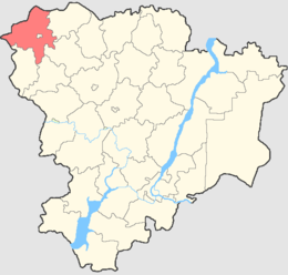 Urjupinskij rajon – Mappa