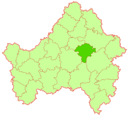 Vygoničskij rajon – Mappa