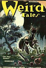 Weird Tales cover image for November 1950