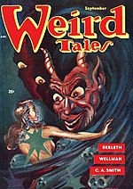 Weird Tales cover image for September 1953