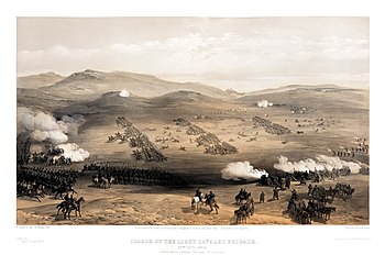The Charge of the Light Brigade at Balaklava