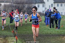 Nuria Lugueros (hier bei einem Crosslauf) – Rang zehn