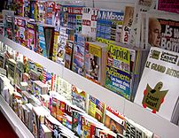 Consumer magazine sponsored advertisements and covers rely heavily on professional page layout skills to compete for visual attention.