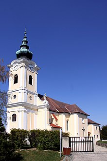 la pilgrima kirko Ĉielenpreno de Maria en Zemendorf
