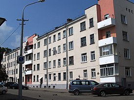 Фасад па Савецкай вуліцы
