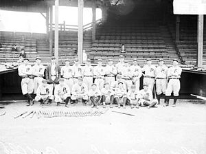 The 1915 Phillies were the first in franchise history to win the National League pennant. 1915-Phillies.jpg