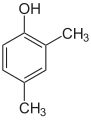 2,4-диметилфенол tпл.=26 °C, tкип.=211 °C
