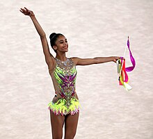 Description de l'image 2018-10-10 Rhythmic Gymnastics Mixed International Team at 2018 Summer Youth Olympics by Sandro Halank–159.jpg.