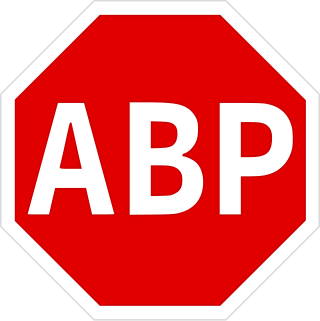 Description de l'image Adblock Plus 2014 Logo.svg.