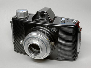 Fotilo de la tipo Agfa Click-I, produktita inter 1958 kaj 1970.