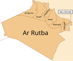 Location of Ar Rutba District