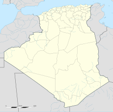 خريطة توضح موقع {{{ اسم }}} من الجمهورية الجزائرية