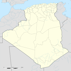 مطار سطيف الدولي على خريطة الجزائر
