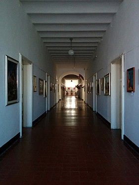 Interior at the museum