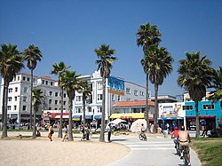 Venice Beach og Boardwalk