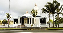 Bharatiya Mandir is the oldest and the largest Hindu Temple in New Zealand Bharatiya Mandir New Zealand.jpg