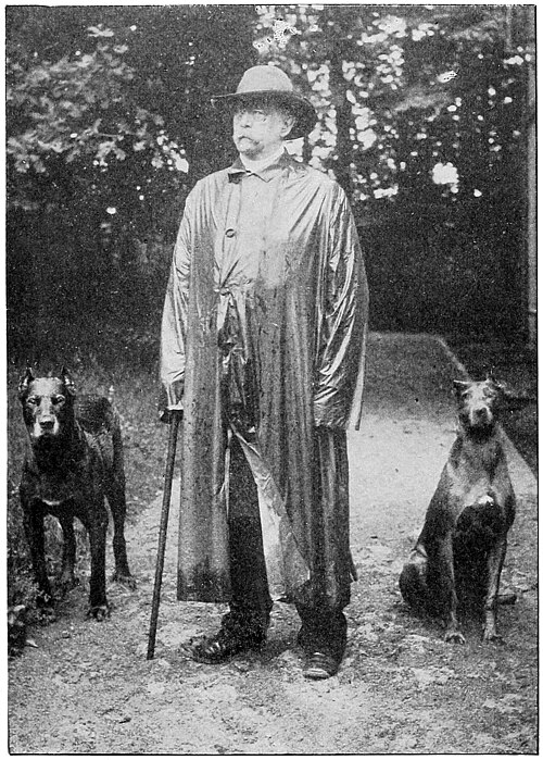 BISMARCK AND HIS DOGS.
