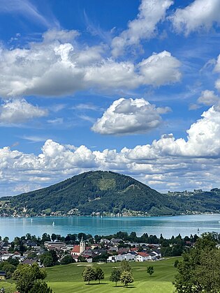 7. Blick vom Wachtberg auf Weyregg und den Attersee Viennagirl555