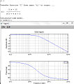 Bode plot (Frequency response)