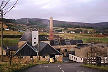 Бывший завод Brora Distillery, теперь центр посетителей винокурни Clynelish.