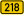 Bundesstraße 218 number.svg