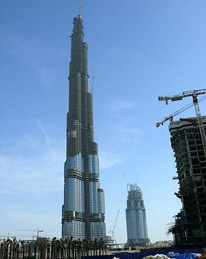 Burj Dubai 02/12/2007 العربية: برج دبي