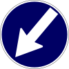 Keep left