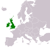The Common Travel Area as of 2006: UK, Jersey,...